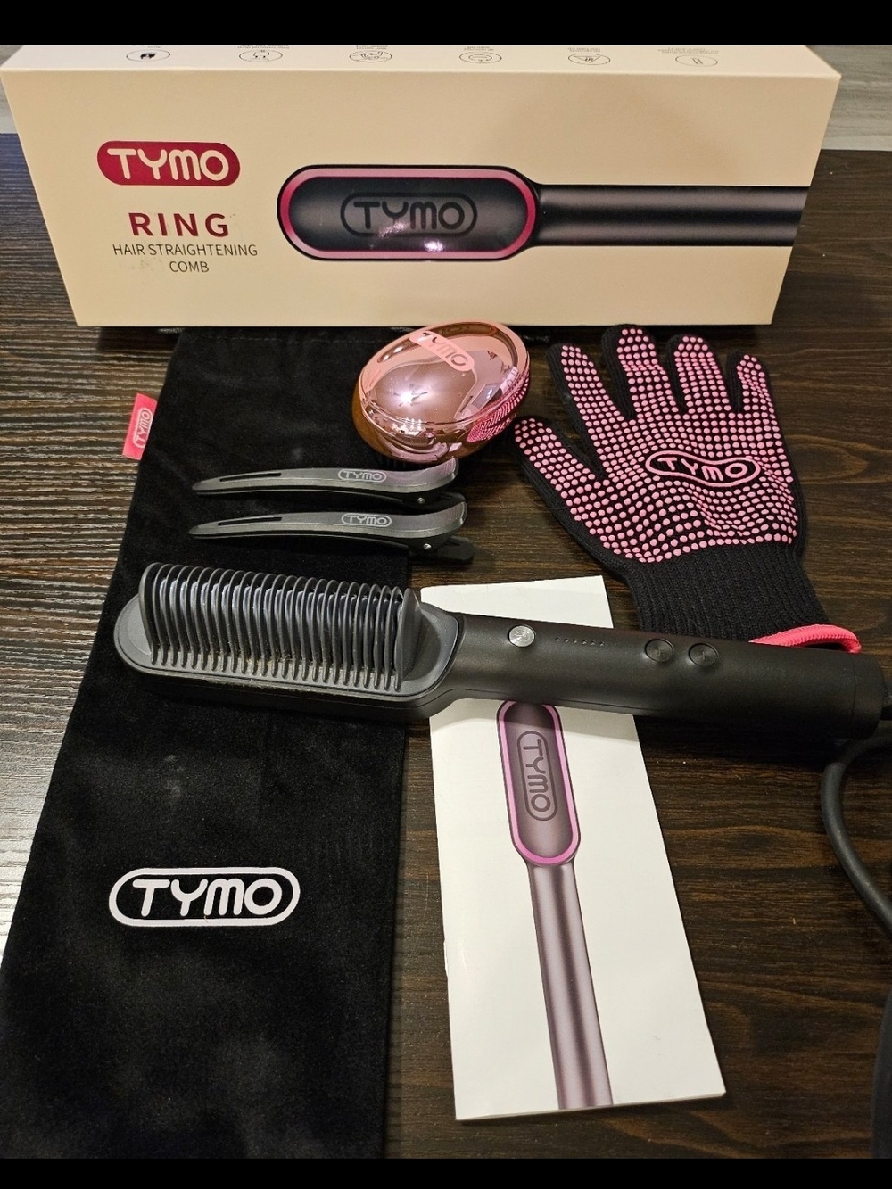 TYMO Ring Hair Straightener Comb